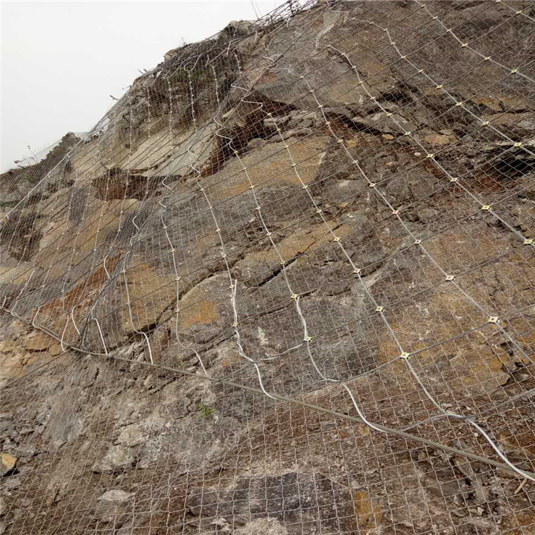安浩升 礦山復綠邊坡防護網(wǎng) 山體邊坡防護網(wǎng) 工程堤壩防護金屬鐵絲網(wǎng)